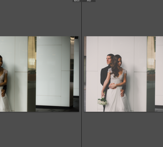 Four Season Wedding : Before and After Edit