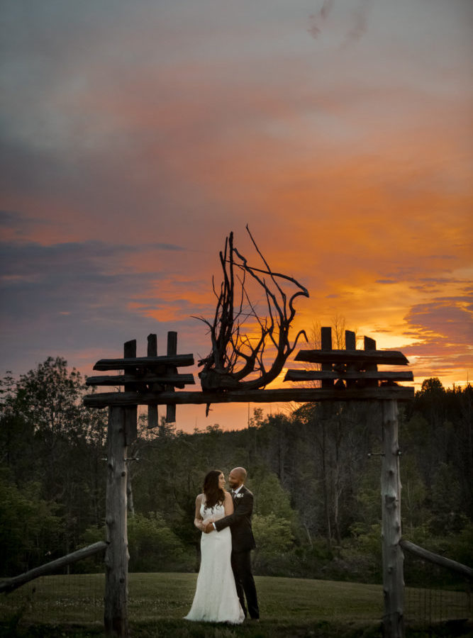 Epic Sunset Wedding at Special Event Centre