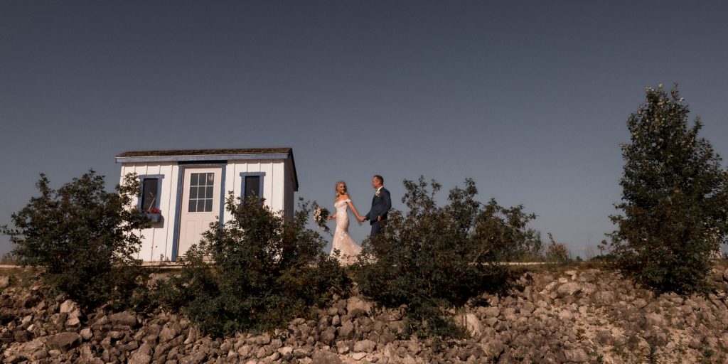 living water resort portrait of bride groom