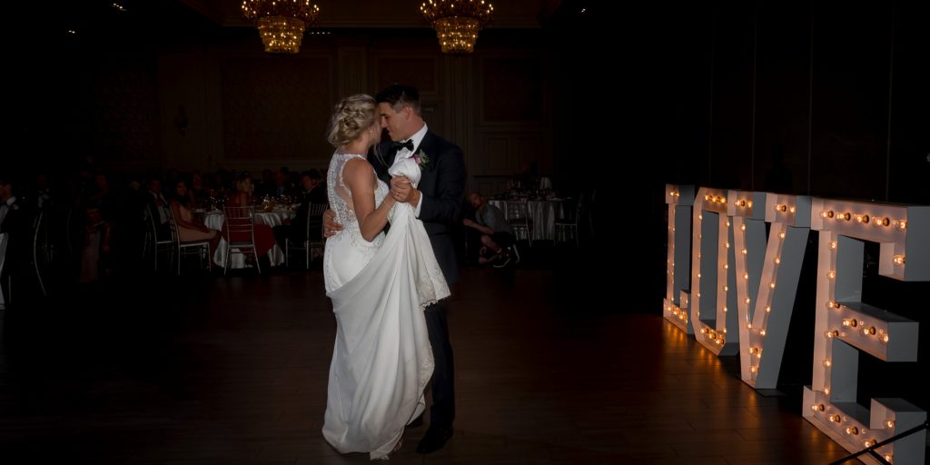 first dance at Hazelton Manor