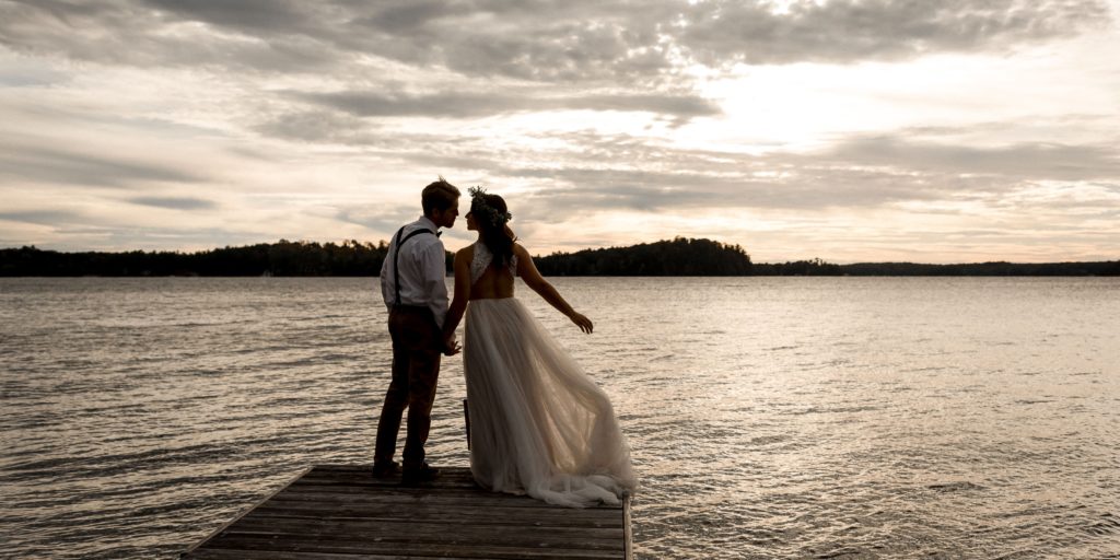 sunset portrait at Beaumaris Yacht Club