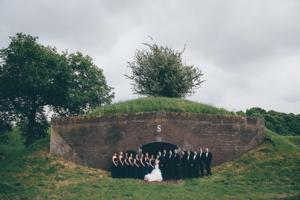 historic wedding party photos