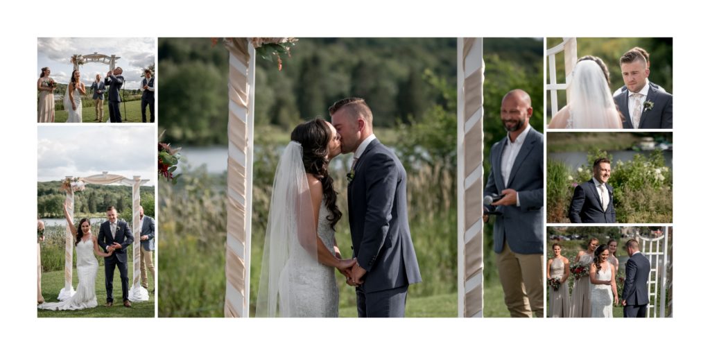 ceremony photos at Deerhurst Resort