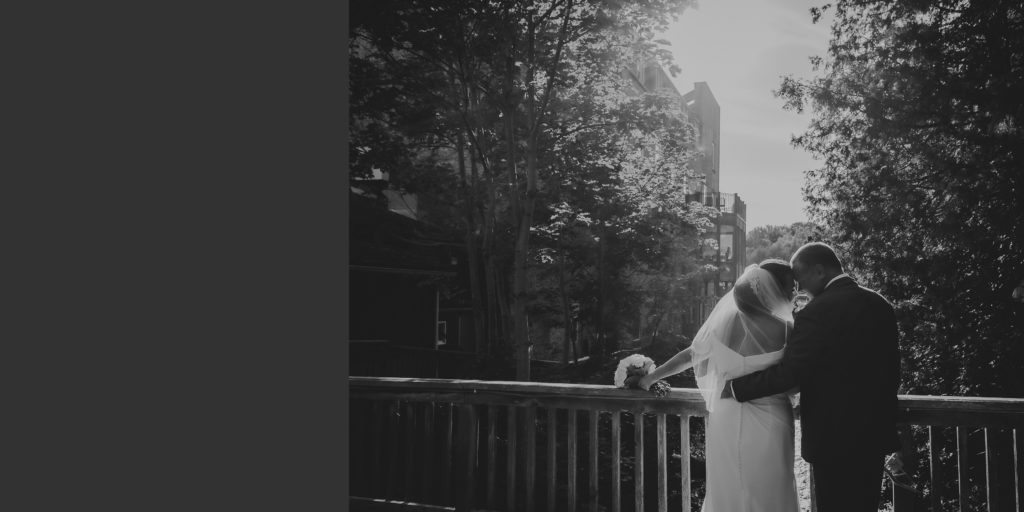 black and white photos at the millcroft inn