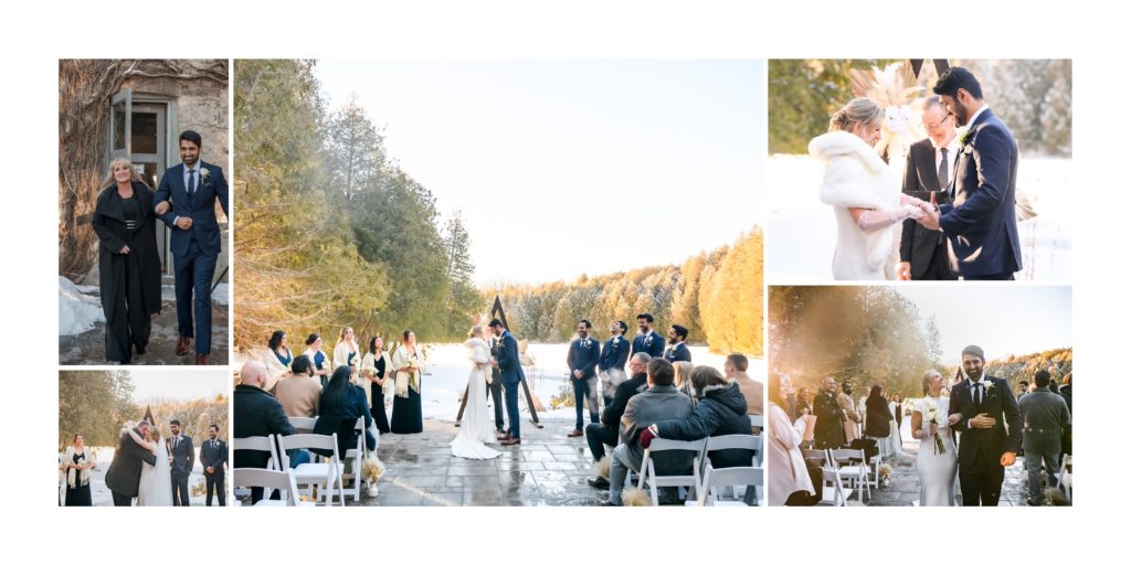 terrace ceremony at the millcroft inn