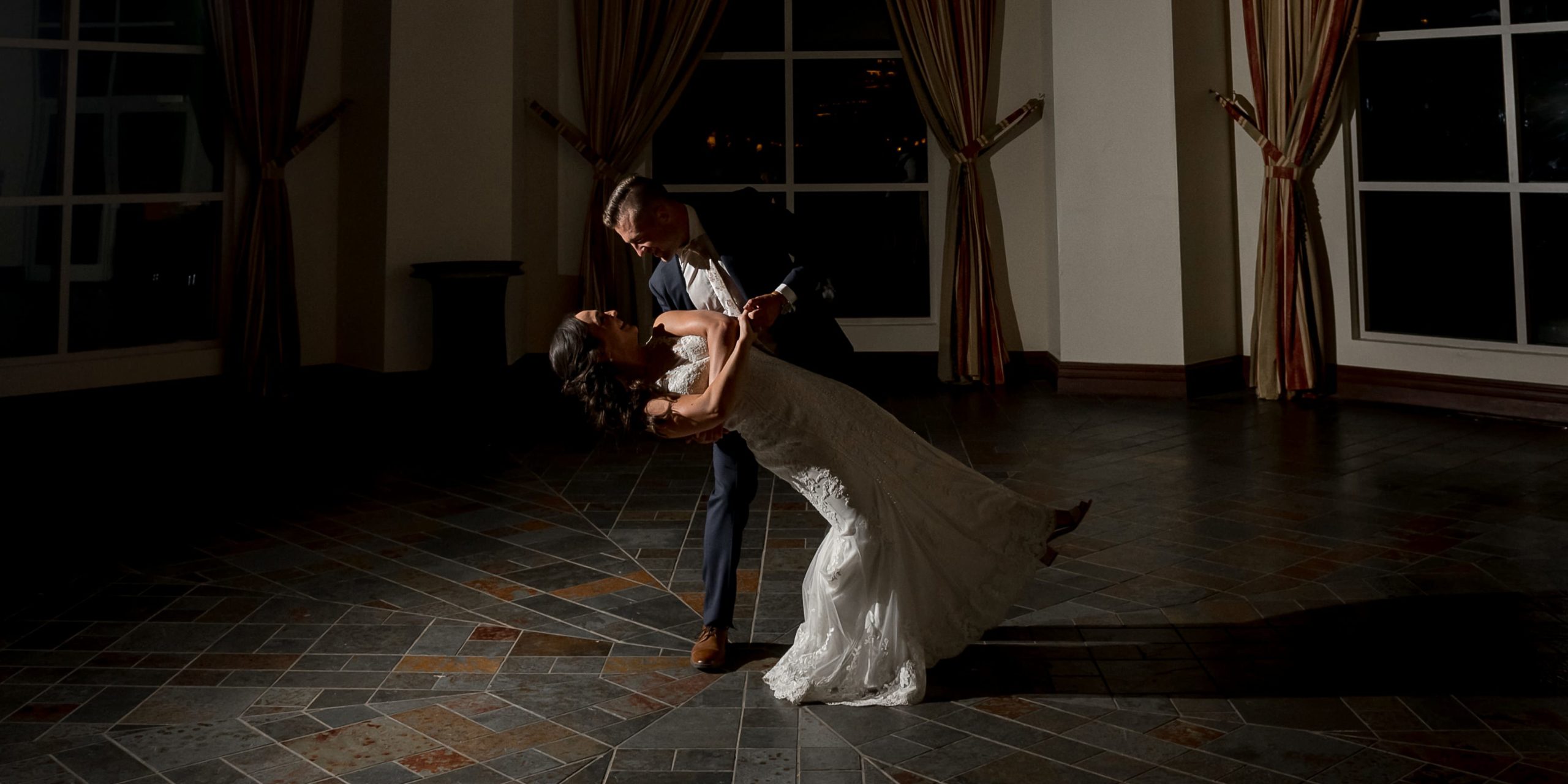 night photo inside at Deerhurst Resort