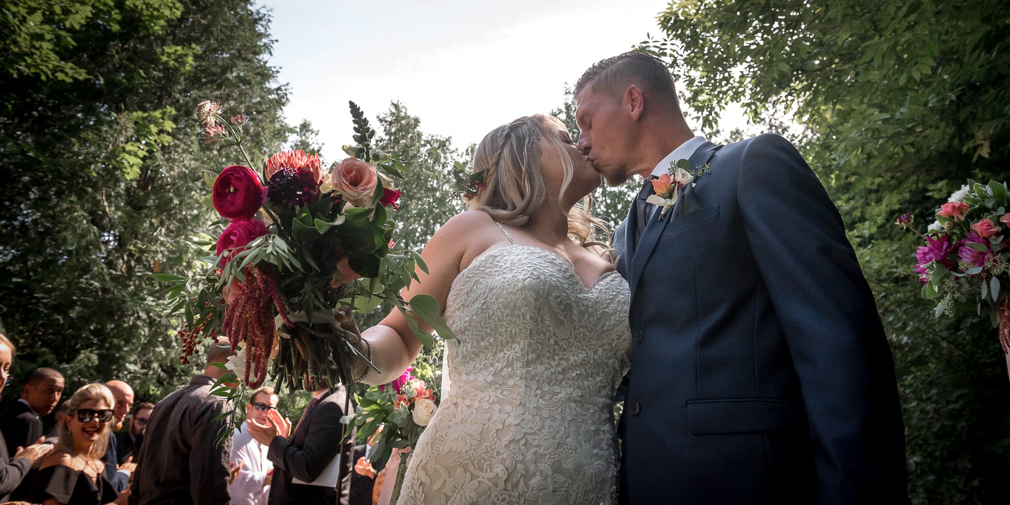 plus size bride photos at weddings