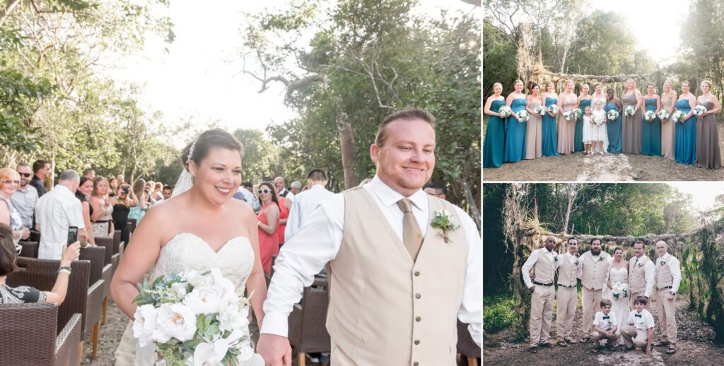 ceremony exit in cuba mangrove